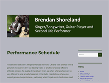 Tablet Screenshot of brendan-shoreland.co.uk